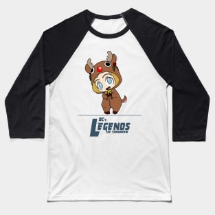 Tiny Reindeer Ava Baseball T-Shirt